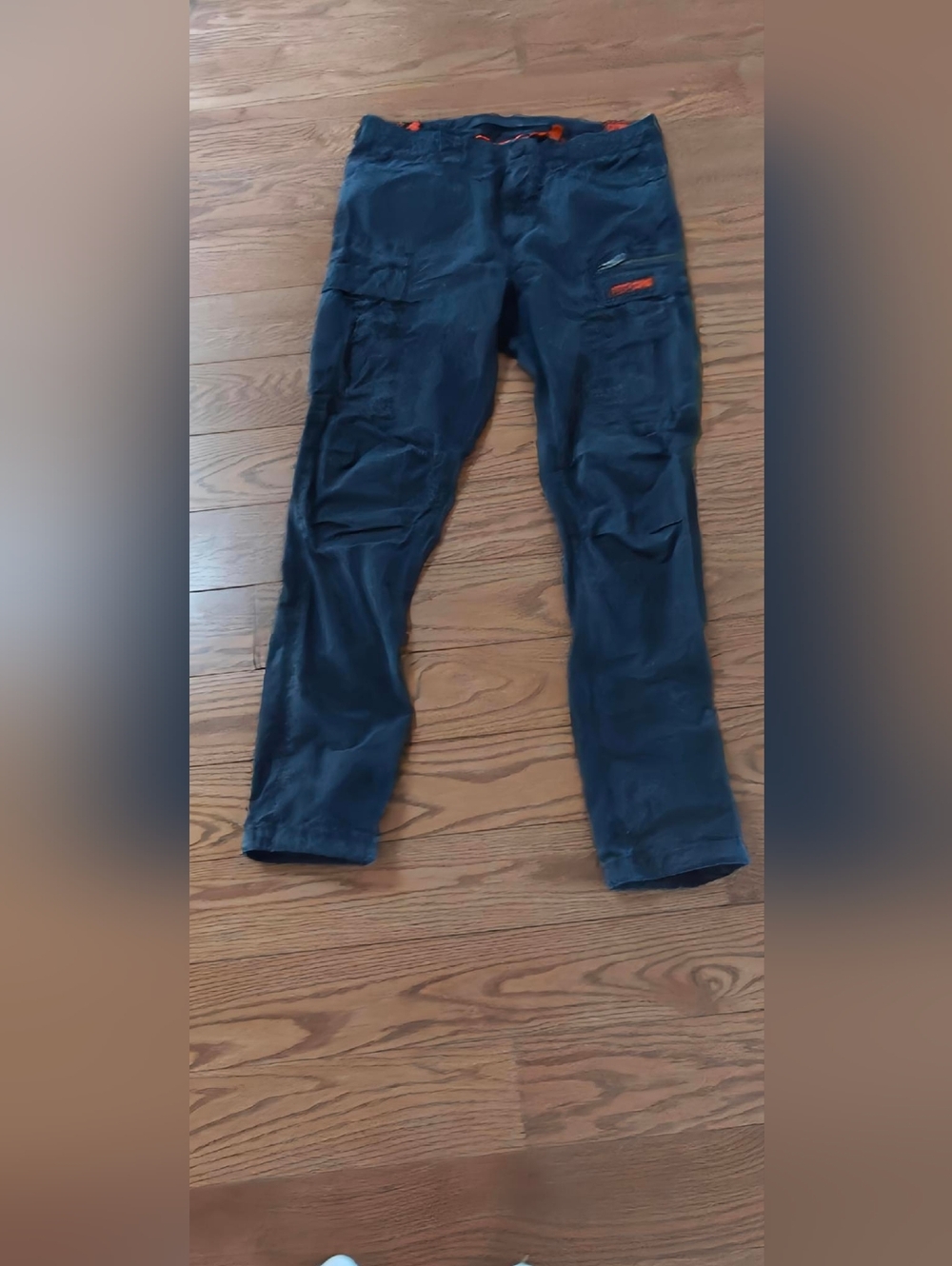 Superdry Cargo Men's Navy Blue Utility Cargo Pants